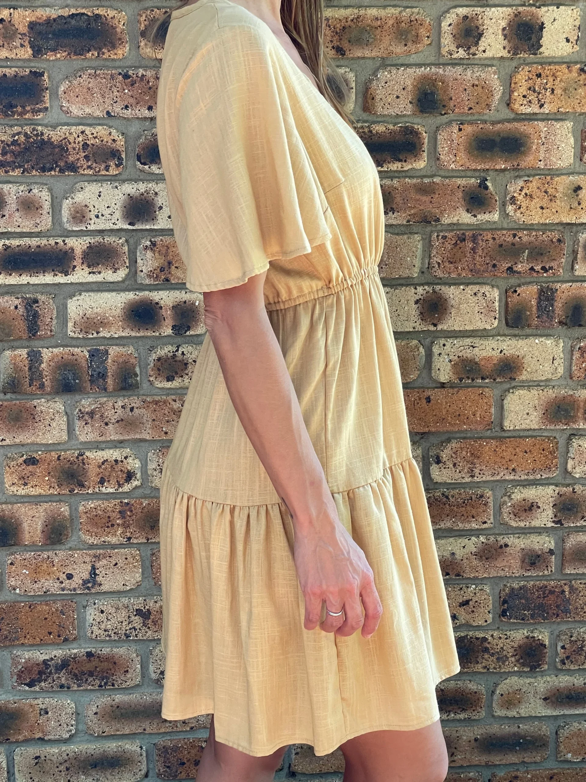 Wrap Me Up Linen Dress - Image 7