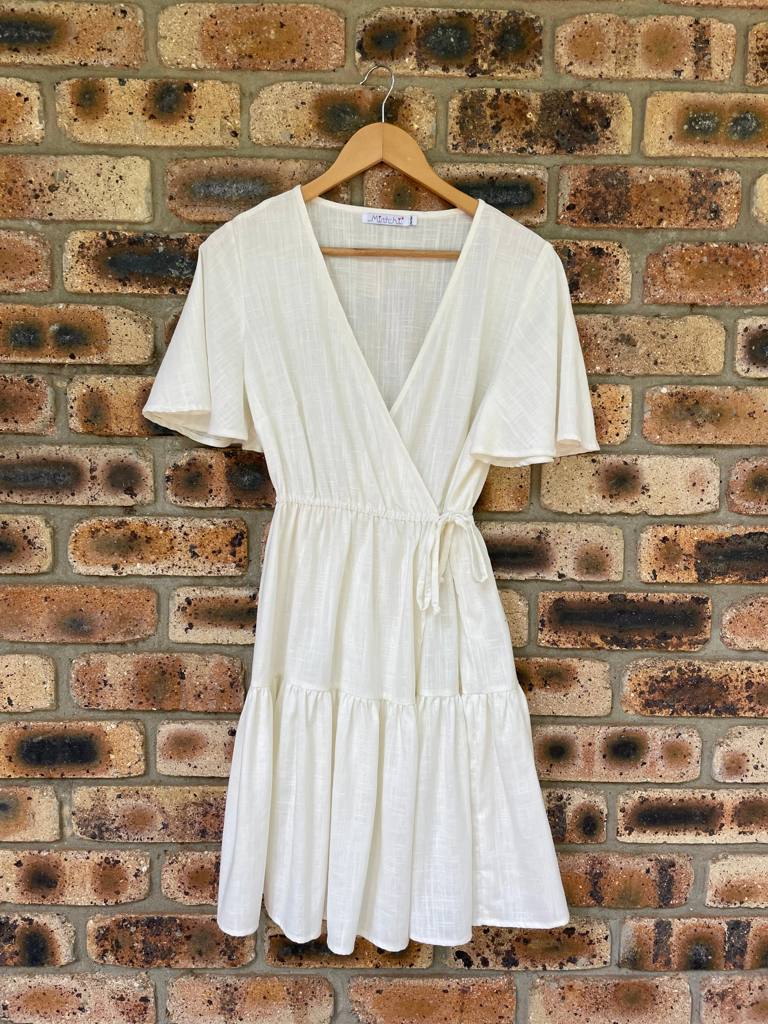 Wrap Me Up Linen Dress - Image 4