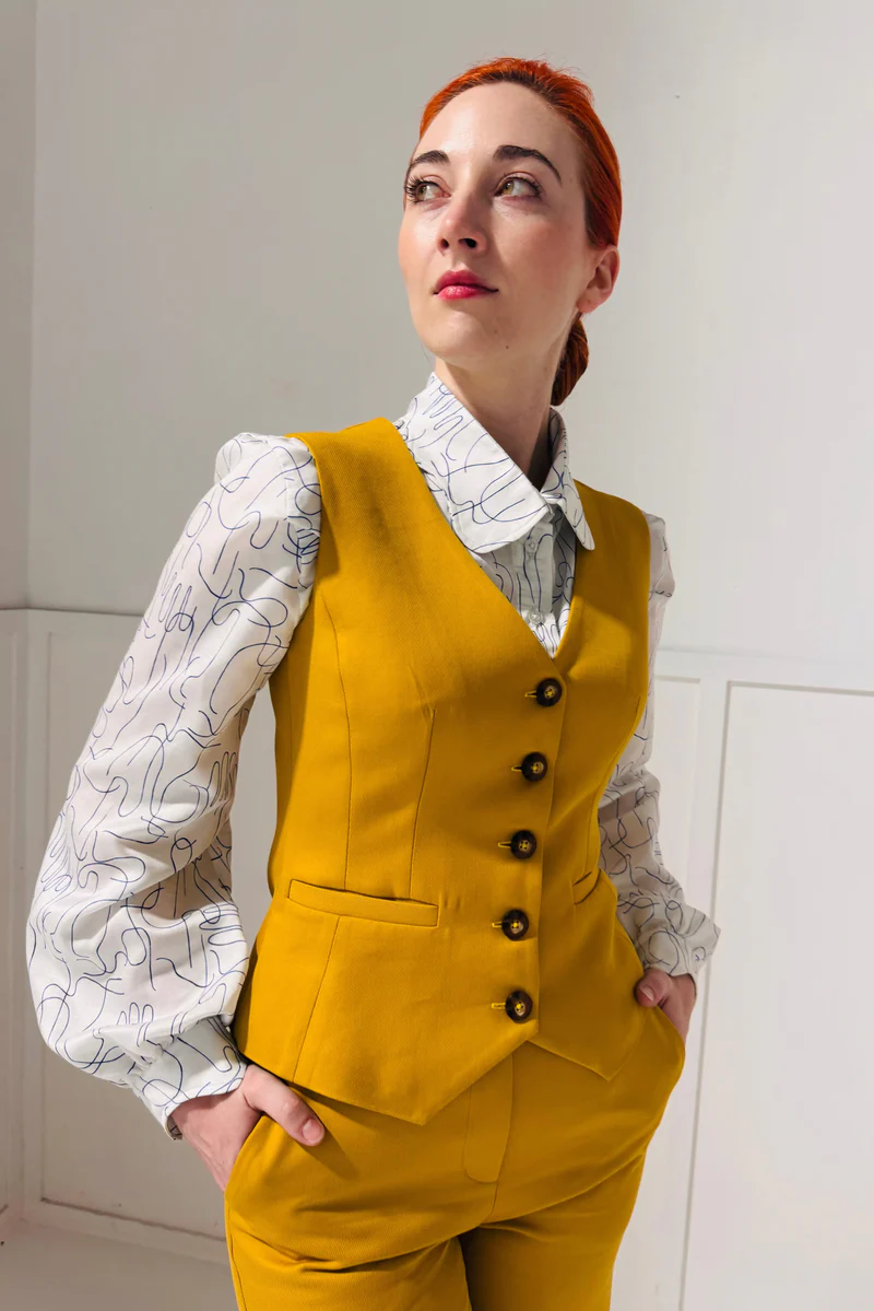 Wave Shirt in White - Image 3