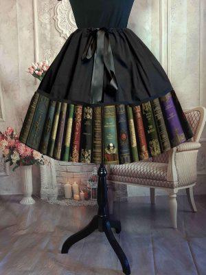 Library Books Full Skirt