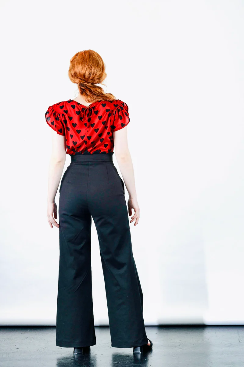 Black High Waisted Pants - Image 5