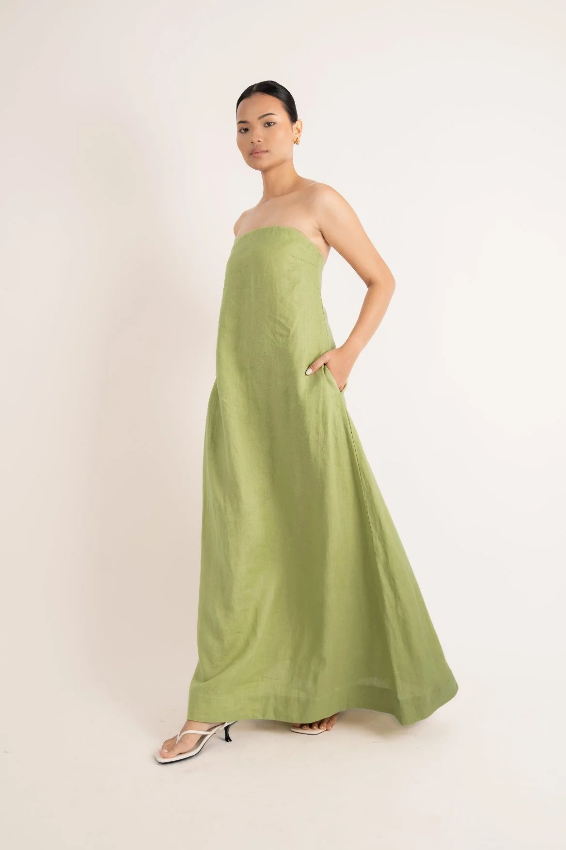 Naya Strapless Dress - Image 6