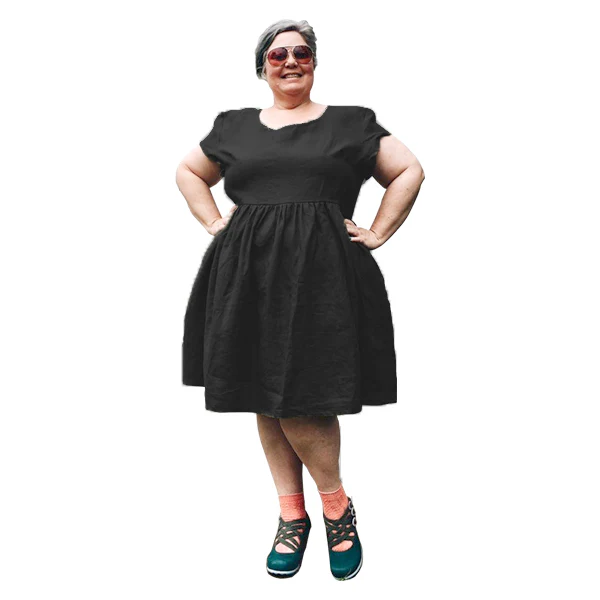 Linen Sally Dress - Image 6