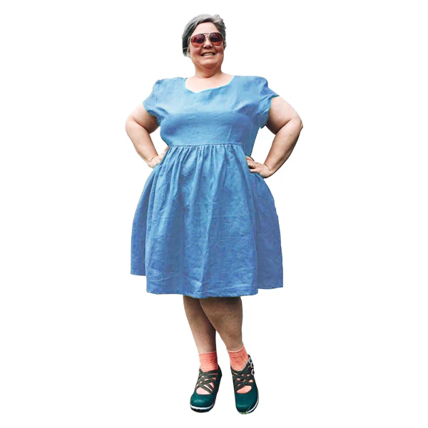 Linen Sally Dress - Image 5