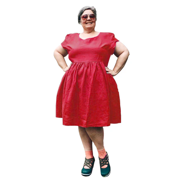 Linen Sally Dress - Image 4