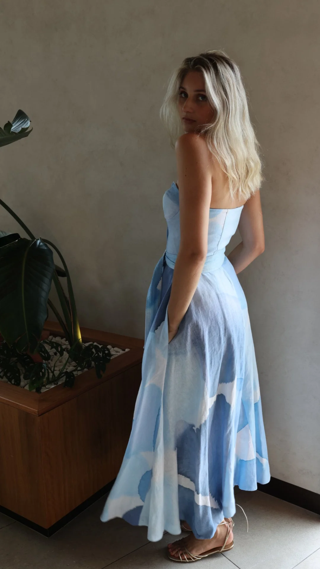 Seaglass Bustier Dress - Image 4