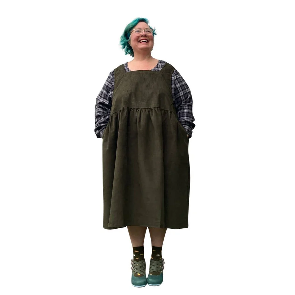 Kelly Corduroy Pinafore - Image 8