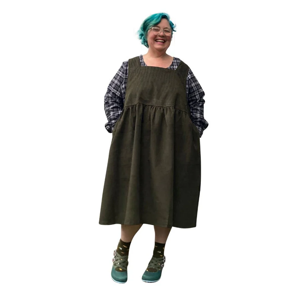 Kelly Corduroy Pinafore - Image 10