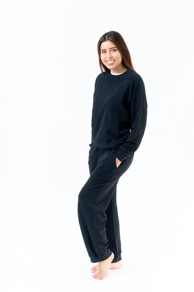 Organic Cotton Lightweight Terry Sweatshirt - Image 6