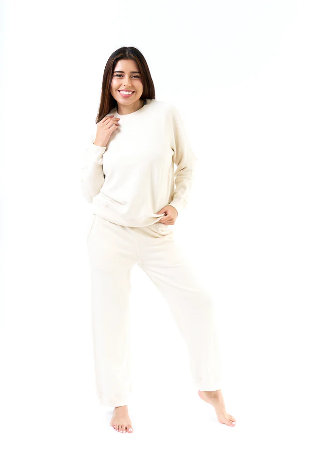 Organic Cotton Lightweight Terry Sweatshirt - Image 3