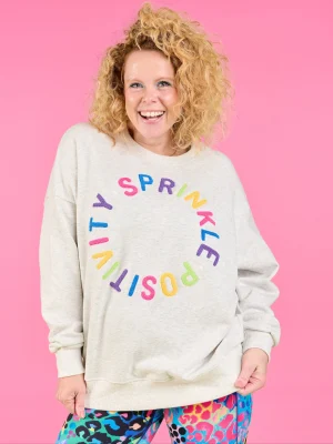Sprinkle Positivity Organic Cotton Sweatshirt