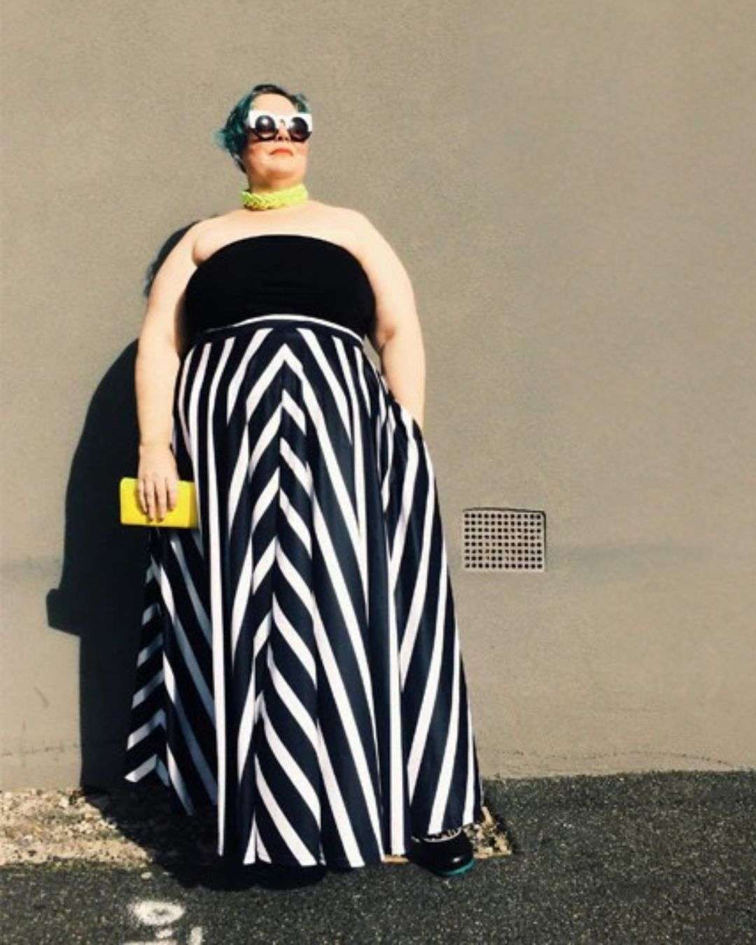 Custom Print Floor Length Maxi Skirt