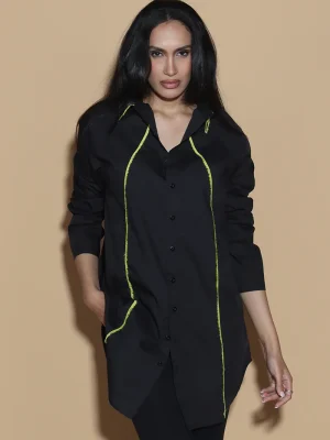 Fringe Benefits Shirt In Black